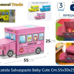 SCATOLA SALVASPAZIO BABY CUTE CM.55X30X25h