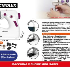 MACCHINA X CUCIRE MINI ISABEL