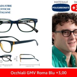 OCCHIALI GMV ROMA BLU +3,00