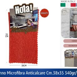 PANNO MICROFIBRA ANTICALCARE CM.38X35 340GR/M2