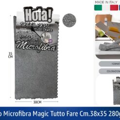PANNO MICROFIBRA MAGIC TUTTO FARE CM.38X35 280GR/M2