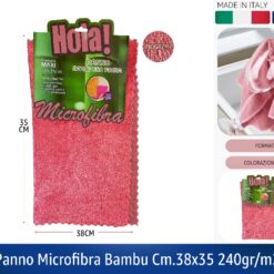 PANNO MICROFIBRA BAMBU CM.38X35 240GR/M2