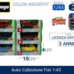 AUTO COLLEZIONE FIAT 1:43
