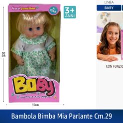 BAMBOLA BIMBA MIA PARLANTE CM.29