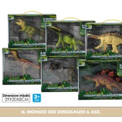 IL MONDO DEI DINOSAURI 6 ASS.