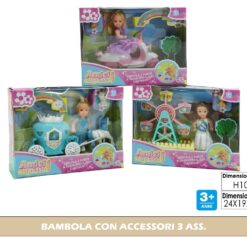 BAMBOLA CON ACCESSORI 3 ASS.