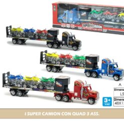 I SUPER CAMION CON QUAD 3 ASS.