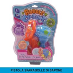 PISTOLA SPARABOLLE DI SAPONE