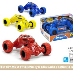 AUTO TRY-ME A FRIZIONE B/O CON LUCI E SUONI 3 ASS.