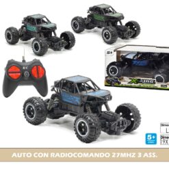 AUTO CON RADIOCOMANDO 27MHZ 3 ASS.