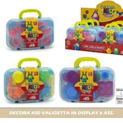 DECORA KID VALIGETTA IN DISPLAY 6 ASS.