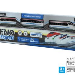PISTA TRENO SUPER EXPRESS 25 PZ. B/O