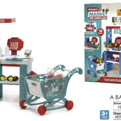 GIOCO PICCOLO MARKET CON CARRELLINO B/O