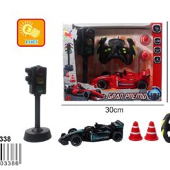 AUTO CON RADIOCOMANDO GRAN PREMIO + SEMAFORO