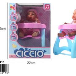 BAMBOLOTTO CICCIO CON SEDIOLONE CON VOCE