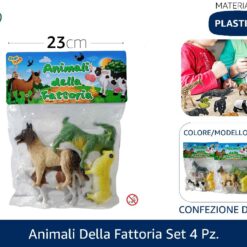 ANIMALI DELLA FATTORIA SET 4 PZ.