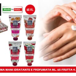 CREMA MANI IDRATANTE E PROFUMATA ML.65 FRUTTA 4 ASS.