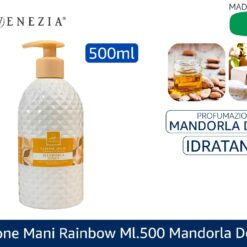 SAPONE MANI RAINBOW ML.500 MANDORLA DOLCE