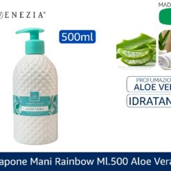 SAPONE MANI RAINBOW ML.500 ALOE VERA