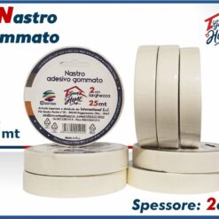 NASTRO GOMMATO CM.2X25 MT.