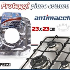 SALVA FORNELLO ALLUMINIO SET 4 PZ.