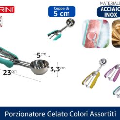 PORZIONATORE GELATO COLORI ASSORTITI