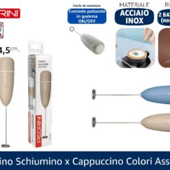 FRULLINO SCHIUMINO X CAPPUCCINO COLORI ASSORTITI