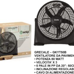 VENTILATORE DA PAVIMENTO GRECALE