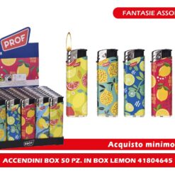 ACCENDINI BOX 50 PZ. IN BOX LEMON 41804645