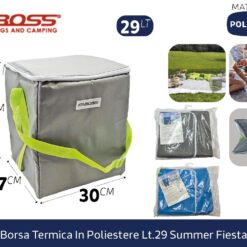 BORSA TERMICA IN POLIESTERE LT.29 SUMMER FIESTA
