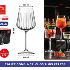 CALICE CONF. 6 PZ. CL.55 TIMELESS T55