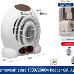 TERMOVENTILATORE 1000/2000W KOOPER