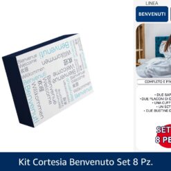 KIT CORTESIA BENVENUTO SET 8 PZ.