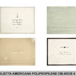 TOVAGLIETTA AMERICANA POLIPROPILENE CM.45X35 4 DECORI