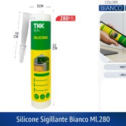 SILICONE SIGILLANTE BIANCO ML.280