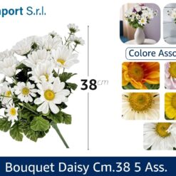 BOUQUET DAISY CM.38 5 ASS.