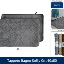 TAPPETO BAGNO SOFFY CM.40X60