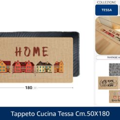 TAPPETO CUCINA TESSA CM.50X180