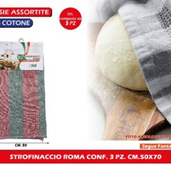STROFINACCIO ROMA CONF. 3 PZ. CM.50X70