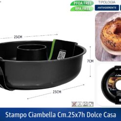 STAMPO CIAMBELLA CM.25X7h DOLCE CASA
