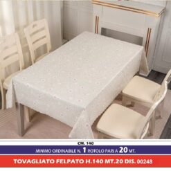 TOVAGLIATO LUXURY H.140 MT.20 DIS. 00248