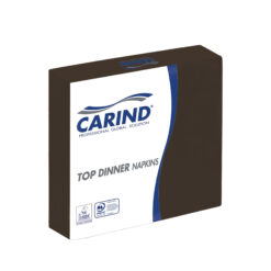 Tovaglioli Fazzoletti di Carta 2 Veli 38x38cm Top Dinner 40 Pezzi in Cellulosa Eleganti Grandi Piega 1/4 Marrone