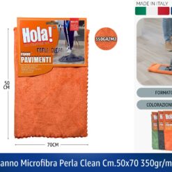 PANNO MICROFIBRA PERLA CLEAN CM.50X70 350GR/M2