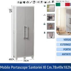 MOBILE PORTASCOPE SANTORINI XL CM.78X49X182h
