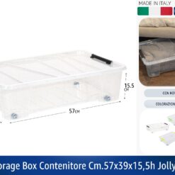 STORAGE BOX CONTENITORE CM.57X39X15,5h JOLLY25