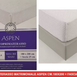 COPRIMATERASSO MATRIMONIALE ASPEN