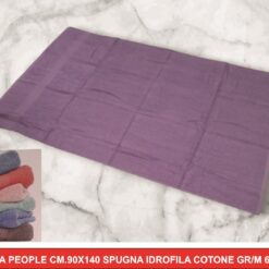 TELO DOCCIA PEOPLE CM.90X140 SPUGNA IDROFILA COTONE GR/M 600 COL. ASS.