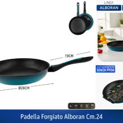 PADELLA FORGIATO ALBORAN CM.28