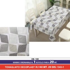 TOVAGLIATO DECOPLAST H.140 MT.20 DIS. 1343/1