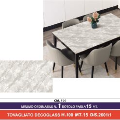 TOVAGLIATO DECOGLASS H.100 MT.15 DIS. 2601/1